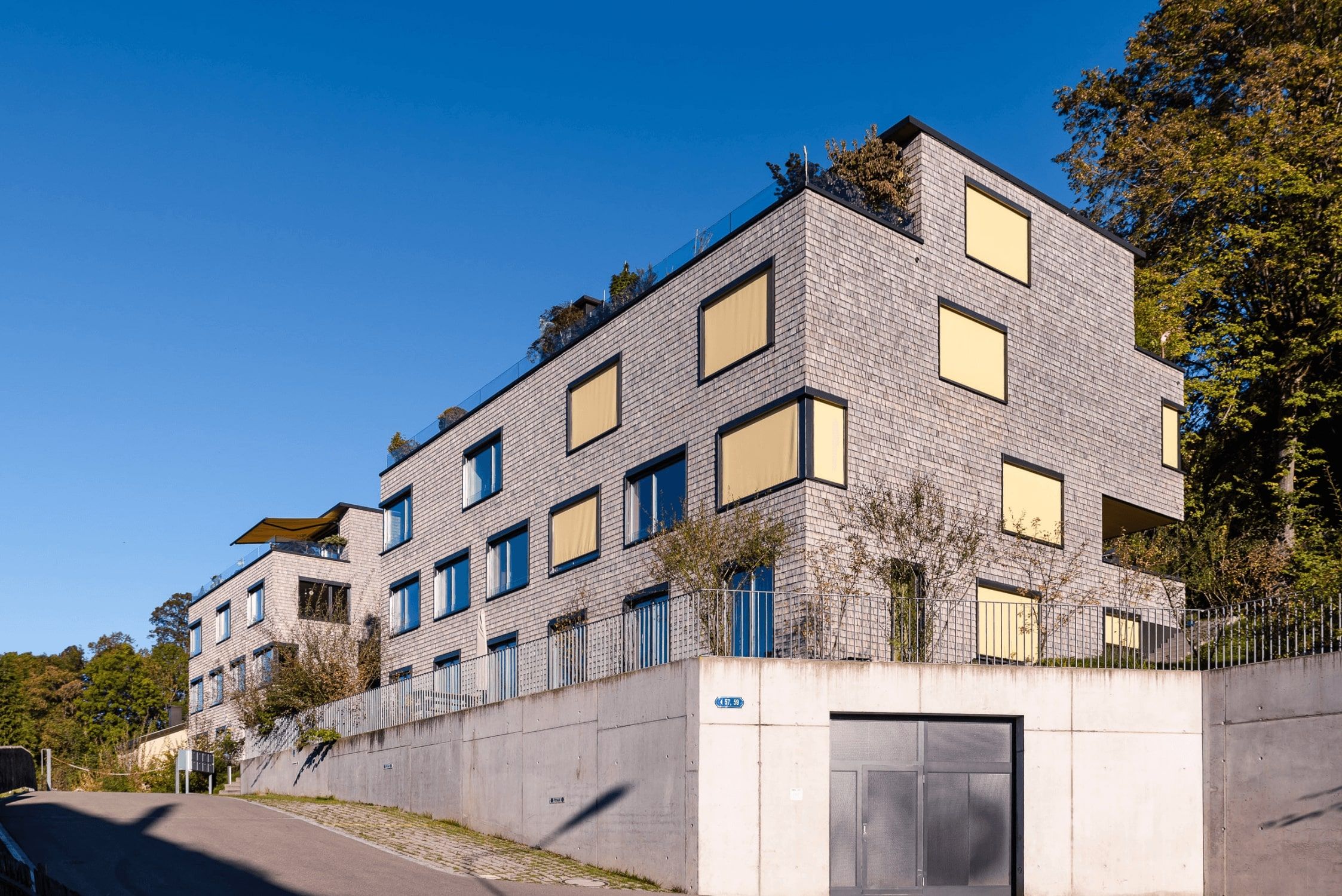 Fassadenansicht, zur Wolke, St. Gallen, Ostschweiz