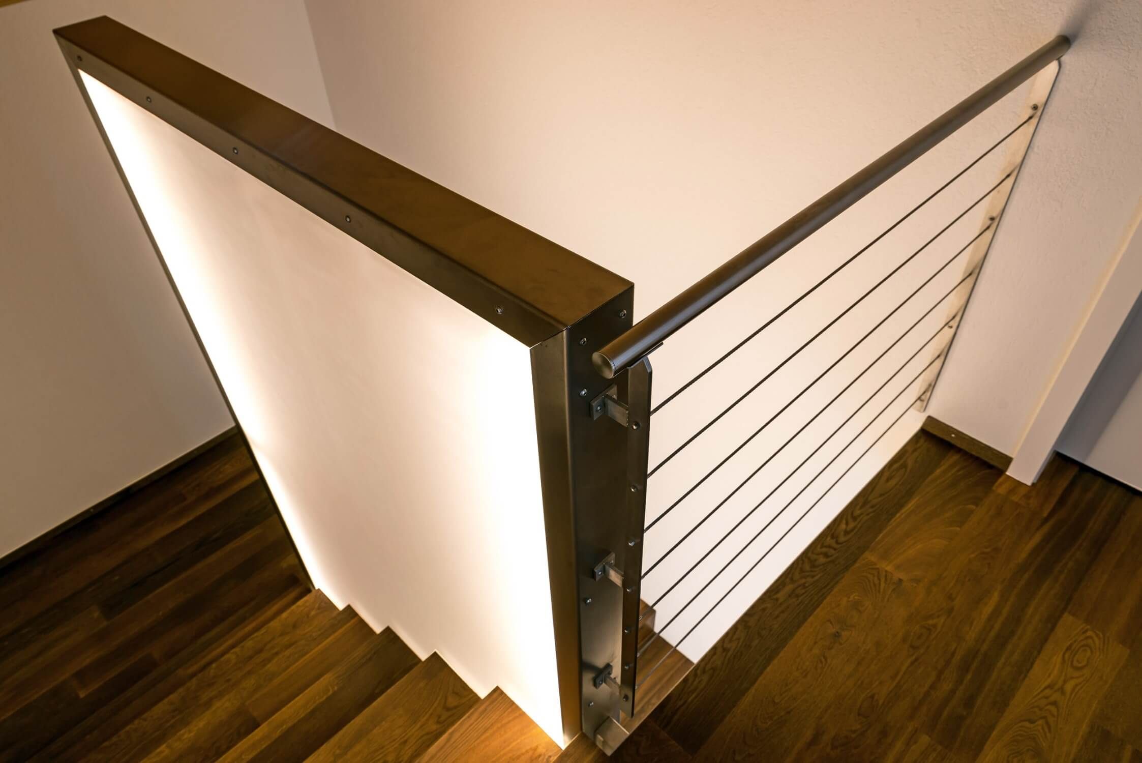 Geländer, Einfamilienhaus Buner Lendenmann, 9030 Abtwil, Ostschweiz